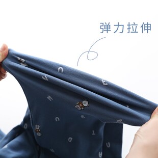 男童家居裤空调裤纯棉夏季新款中大童春秋薄款儿童男孩睡裤长裤子