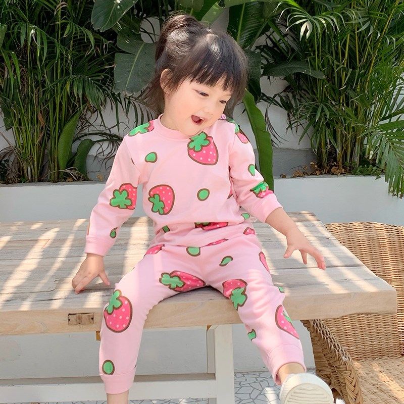 女童纯棉秋裤宝宝2024新款睡裤儿童秋季裤子中小童婴儿春秋打底裤,童装/婴儿装/亲子装,保暖裤,淘宝优惠券,粉丝福利购,淘宝优惠卷