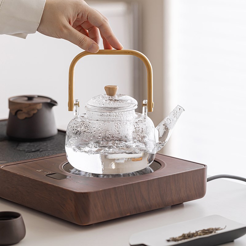 紫砂整套茶具套装家用泡茶壶茶杯客厅小型自动茶盘茶台烧水壶一体