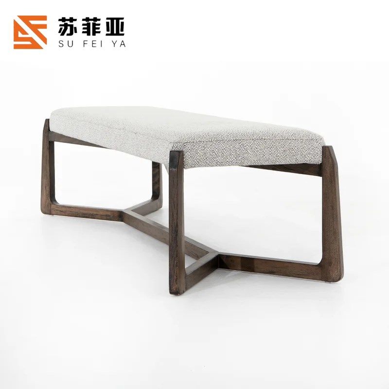 新中式实木换鞋床尾凳时尚商场休息长条客厅沙发凳北欧卧室床边凳,住宅家具,床尾凳/长凳,淘宝优惠券,粉丝福利购,淘宝优惠卷