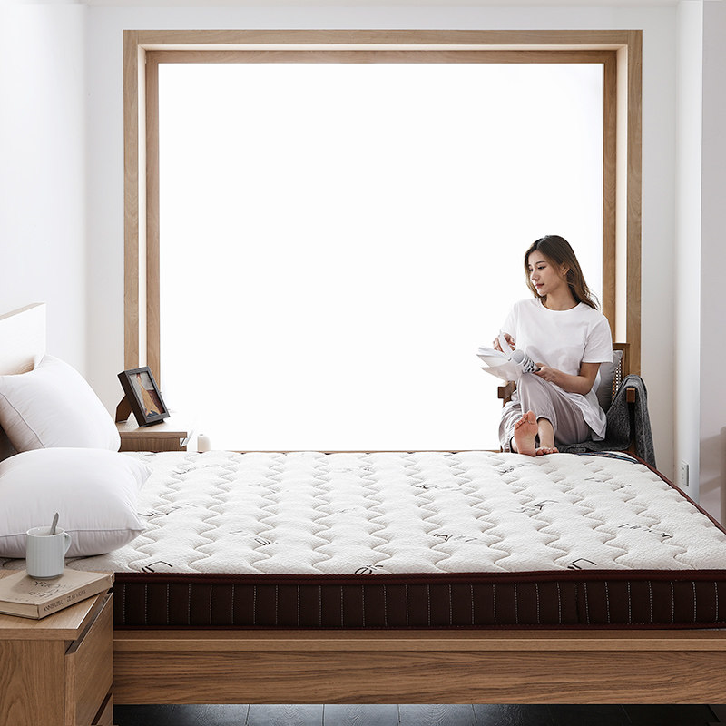 海马天然椰棕床垫棕榈1.5m双人折叠经济型偏硬1.8米垫子护脊乳胶