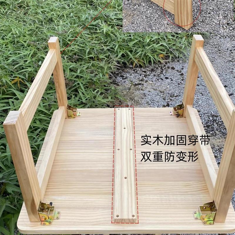 可折叠桌子家用飘窗炕桌榻榻米小茶几床上吃饭小餐桌子飘窗桌矮桌