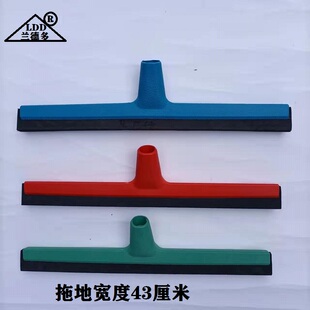 43刮水器推水刮魔术扫把化妆室酒店扫水刮刀海绵加厚不锈钢一体杆