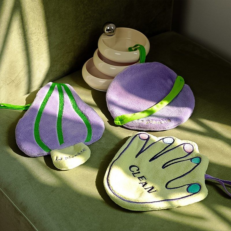 可爱擦手巾挂式抹手毛巾厨房卫生间搽干手帕布超强吸水加厚不掉毛,家庭/个人清洁工具,厨房擦手巾,淘宝优惠券,粉丝福利购,淘宝优惠卷