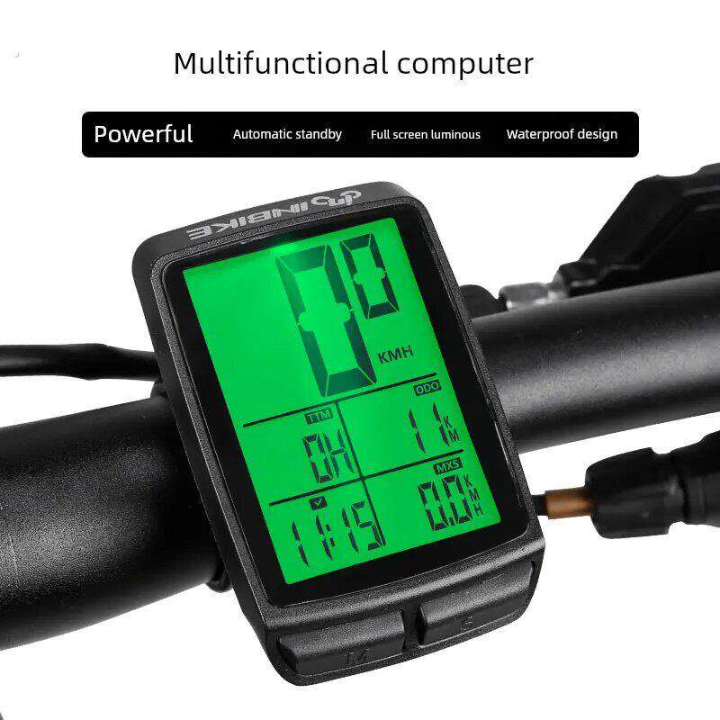 自行车速度计山地自行车公路自行车自行车防水发光电脑通用有线里
