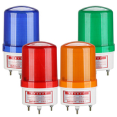 频闪带蜂鸣信号闪光灯 LED爆闪声光报警器 LTE 1101J旋转警示灯