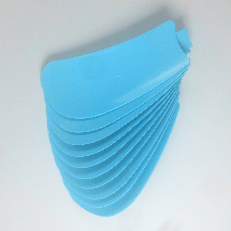 10片装舒风小吊扇夹扇蓝色叶片学生办公小风扇叶片通用插入式叶子