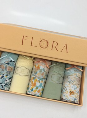 蝶家花颜系5条礼盒装性感女士内裤5条和25条礼盒装F0055A/F0055B