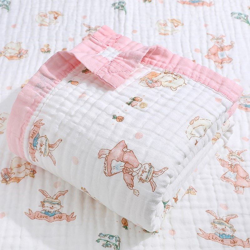 婴儿浴巾纯棉纱布超柔吸水浴巾六层高密四季宝宝盖毯新生儿薄抱被,婴童用品,浴巾,淘宝优惠券,粉丝福利购,淘宝优惠卷