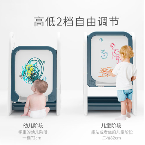 儿童书架绘本架简约落地收纳架家用小书柜置物架宝宝多功能整理架