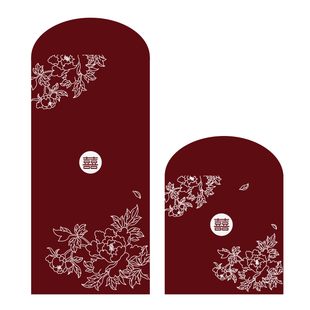 结婚庆新婚礼回礼接亲抢亲塞门大小千元红包袋创意中式简约利是封