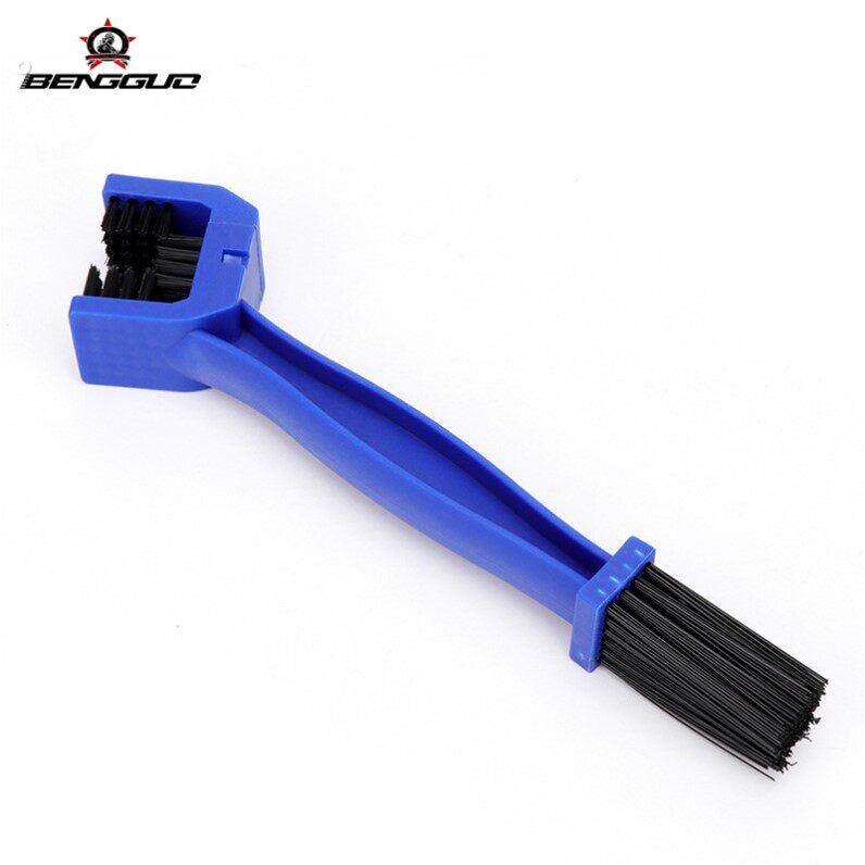 公路山地自行车链条清洗刷子 摩托车飞轮刷 牙盘齿片清洁毛刷工具