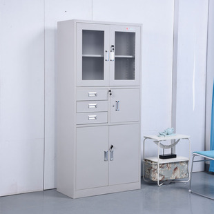 文件柜铁皮卷柜档案资料柜公司财务凭证柜员工储物更衣柜车间鞋柜