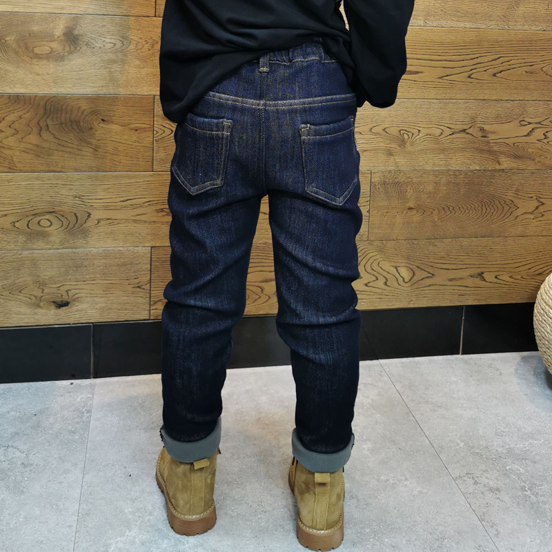 儿童加绒一体绒牛仔裤子小脚修身瘦版铅笔裤2023冬季新款男童长裤,童装/婴儿装/亲子装,儿童牛仔裤,淘宝优惠券,粉丝福利购,淘宝优惠卷