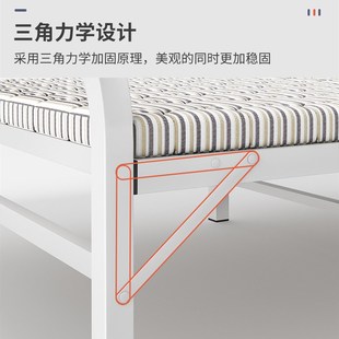 不占空间的折叠床90cm80cm宽家用小户型单人大人结实耐用便携1米2