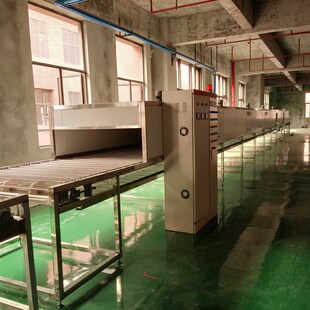 高温隧道炉五金不锈钢网带烘干机加热烘道烤炉丝印喷油线电热烤箱