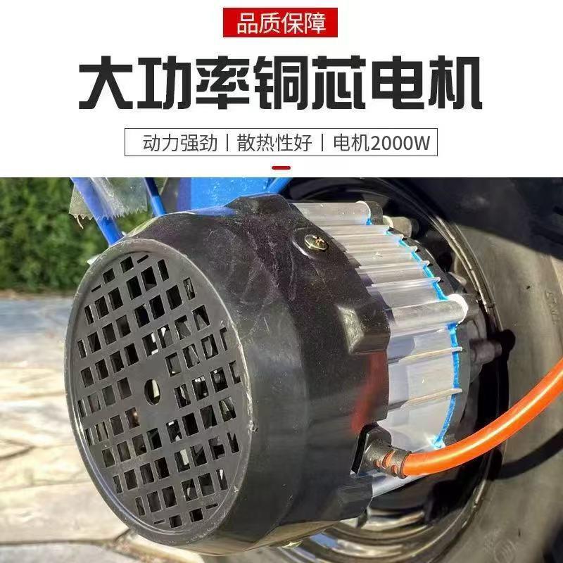 农用鸡公车爬坡手推小型电动果园运输独轮车单轮爬山虎汽油小推车