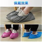 一次性不织布加厚鞋 套家用室内耐用耐磨防尘防水防滑待客塑料脚套
