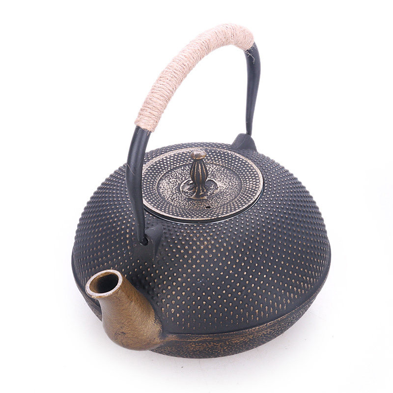 铸铁壶大号1.8L烧水壶超大容量生铁茶壶中国风复古茶具日式铁瓶