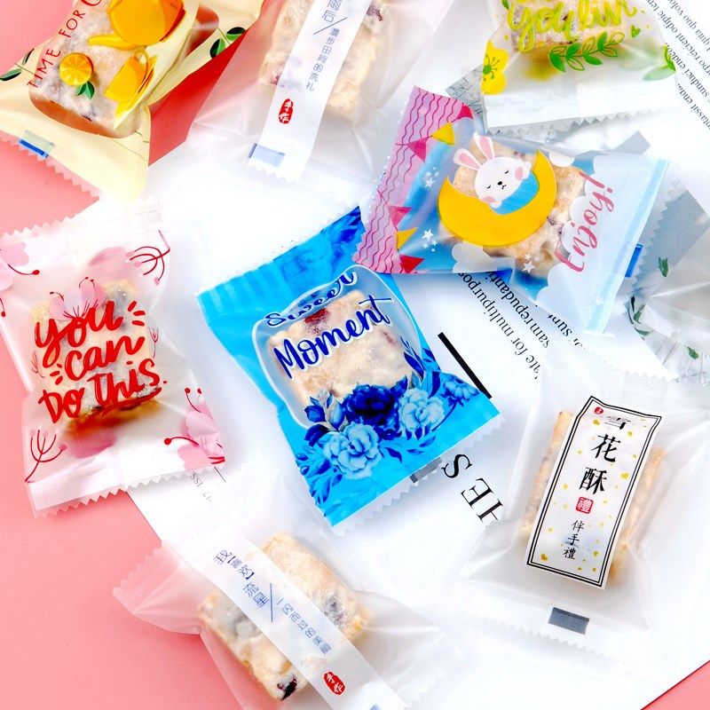 雪花酥包装袋牛轧饼干袋小蔓越莓曲奇烘焙纸机封袋自粘自封袋,厨房/烹饪用具,点心包装盒/包装袋,淘宝优惠券,粉丝福利购,淘宝优惠卷