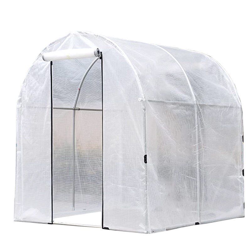 温室花房暖棚骨架保温多肉抗寒阳台庭院植物防冻小棚暖房家用大棚