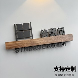 储藏室储存间储存室酒店宾馆办公室商场仓库标识牌分区牌区域操作