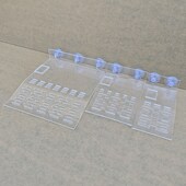 乌龟晒台爬台爬坡晒龟台鱼缸龟晒背台台浮台浮岛爬梯亚克力吸盘式