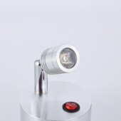 led电池射灯无线电池珠宝展柜台展柜应急彩色迷你1W3W婚庆小射灯