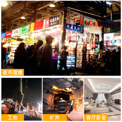T5低压led灯管超亮交流直流可串接12V48V通用一体化日光灯