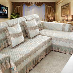 皮沙发垫四季通用木沙发套罩全包万能套子北欧简约防滑盖布靠背巾