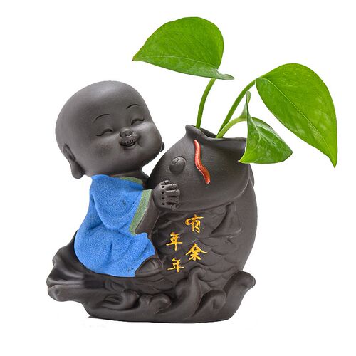 绿萝花器茶宠摆件花插水培植物创意养花花瓶插花容器花盆桌面装饰