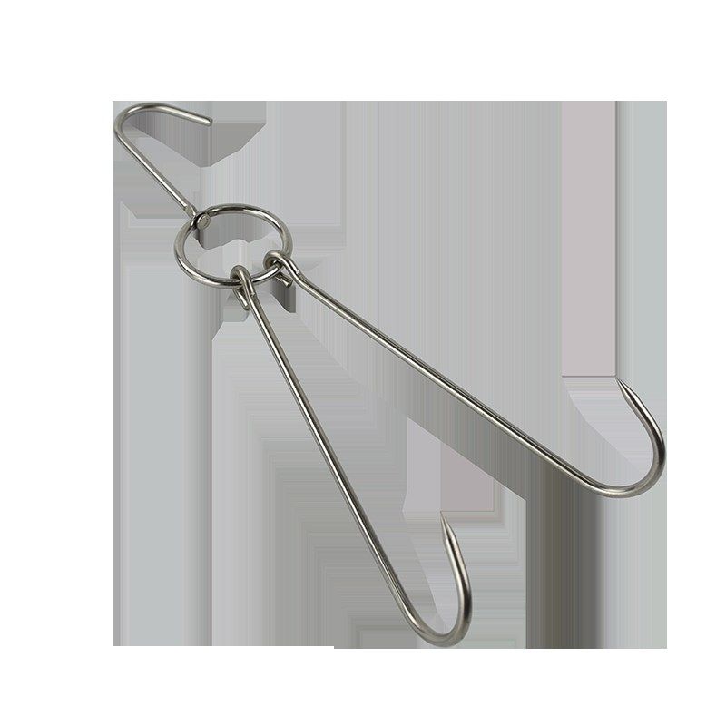 烤鸭钩子不锈钢烧鸭钩吊双钩挂勾子商用烧鸡炉勾猪肉钩子工具架子,厨房/烹饪用具,烧烤夹/叉/铲/针,淘宝优惠券,粉丝福利购,淘宝优惠卷