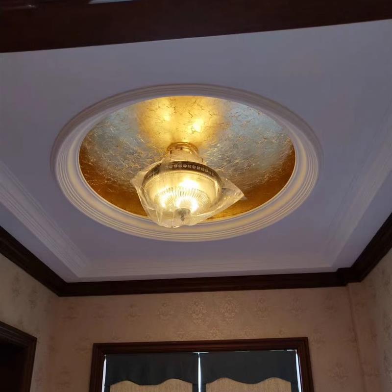 家俱线条贴铜箔金箔金泊金铂纸装修壁纸艺术画工笔国画14cm一千张