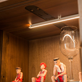 北欧黑胡桃实木五斗柜餐边柜卧室梳妆台客厅收纳边柜茶水柜咖啡柜