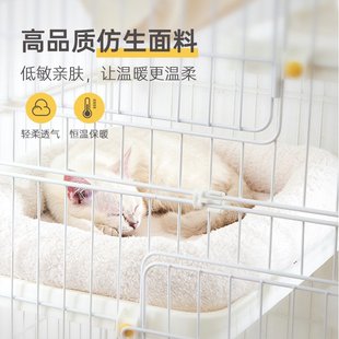 HAKE黑咔防寒猫窝冬季保暖猫垫子睡觉用宠物用品猫床宠物床猫窝垫