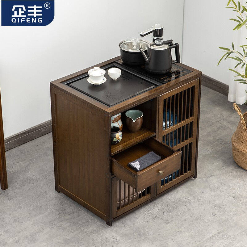 企丰可移动茶台茶车家用茶水柜非实木小茶桌茶几功夫茶具套组烧水,商业/办公家具,办公茶水柜,淘宝优惠券,粉丝福利购,淘宝优惠卷