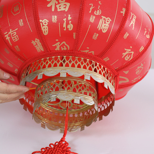 新大红灯笼南瓜灯笼 室外防水防晒 仿古灯笼室内装修广告灯笼定做