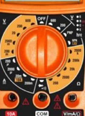 雅赛崎多功能高档数显万用表 数字万用表 液晶显示全保护AK-9181