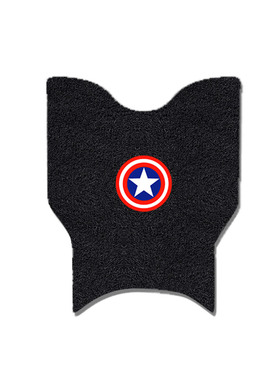 适用绿源ZQA米嘟电动车脚垫TDT21016Z新国标防水丝圈脚踏防晒座套