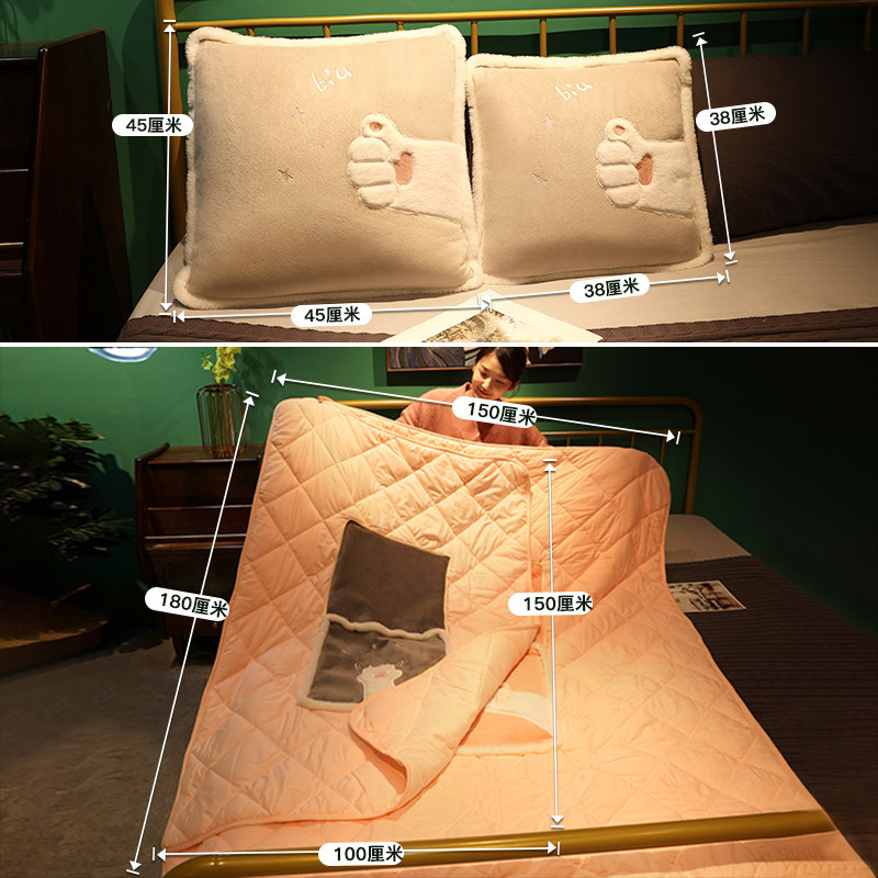 猫咪抱枕被子两用枕头毯子二合一沙发靠枕女生睡觉午睡神器空调被,居家布艺,抱枕被,淘宝优惠券,粉丝福利购,淘宝优惠卷