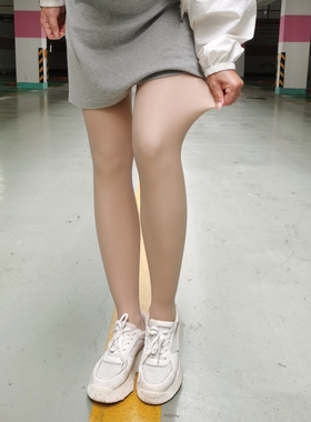 AOK6.0版2024升级细腻光腿神器轻压力瘦腿双层裸感秋冬加绒连裤袜
