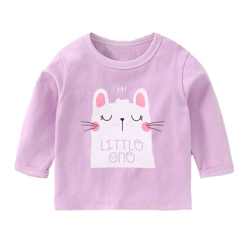 2023新春秋儿童童装女童纯棉长袖T恤宝宝休闲上衣中小童打底衫t,童装/婴儿装/亲子装,T恤,淘宝优惠券,粉丝福利购,淘宝优惠卷