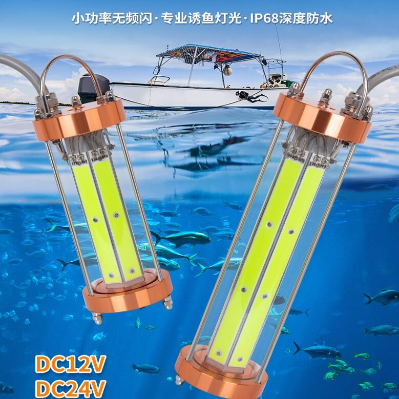 水下12伏24伏集鱼灯诱鱼灯聚鱼灯鱿鱼灯带鱼灯马鲛鱼灯刀鱼灯海钓