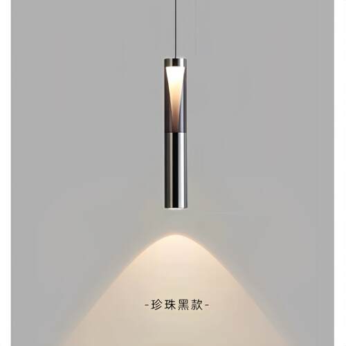 卧室床头吊灯现代简约鱼线小吊灯可升降饭厅吧台玄关背景墙吊线灯