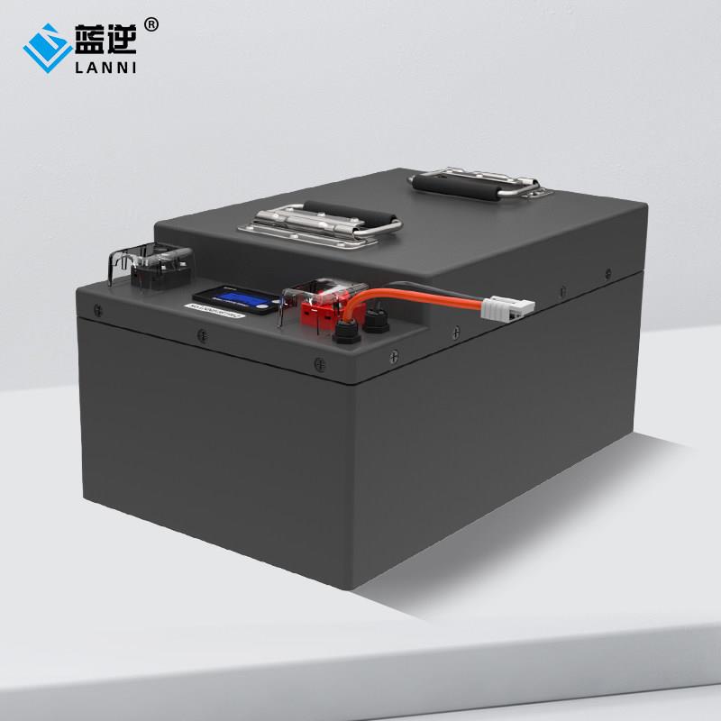 蓝逆12.8V24V动力磷酸铁锂电池大容量300400AH房车叉车储能电瓶组