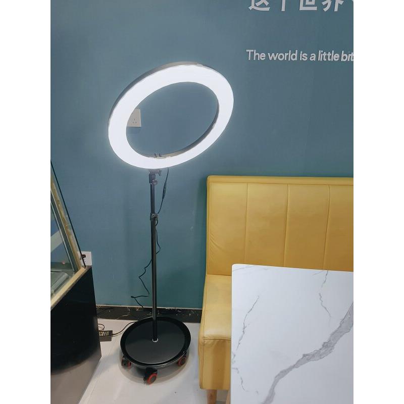 美容院美睫美容美甲工作led护眼纹身立式 落地台灯冷光无影纹绣灯