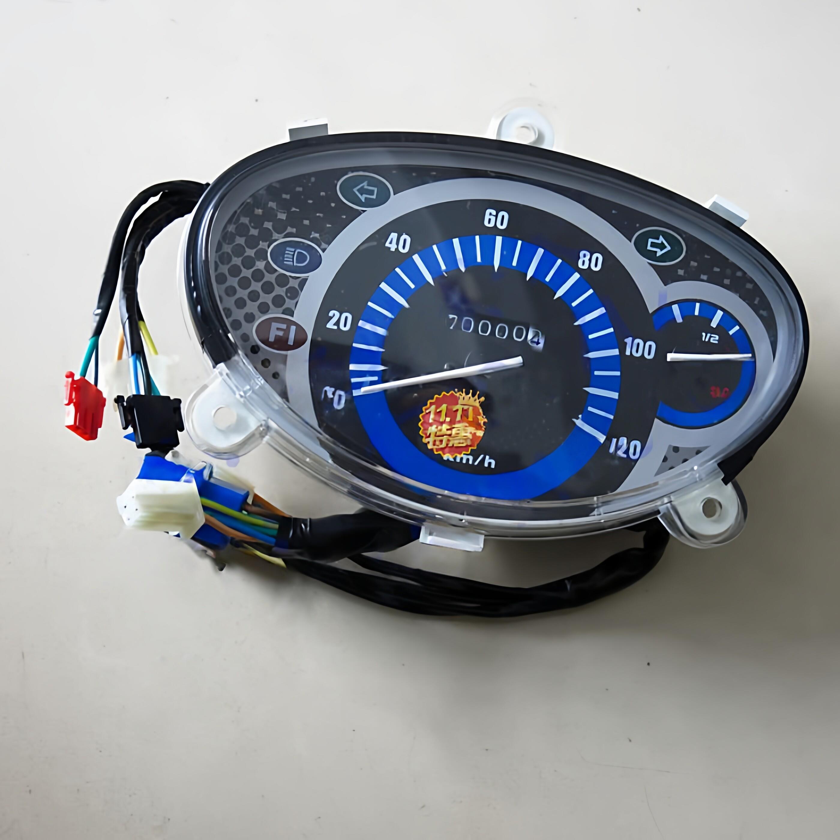 适用铃木丽彩QS125T-2A/B里程表踏板摩托车UZ125T仪表米表迈速表