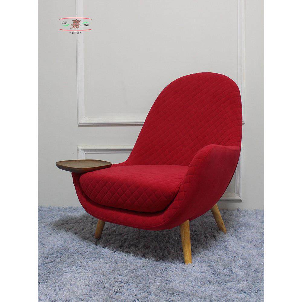 设计师现代简约雪茄椅时尚老虎椅创意皇后椅客厅休闲单人沙发椅子