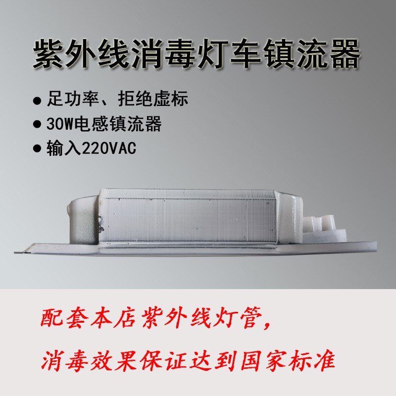 紫外线消毒灯专用镇流器uv杀菌灭菌臭氧诊所美容医疗遥控定时移动