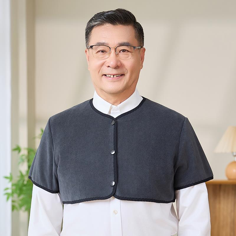 四季保暖护肩颈椎坎肩睡觉男士专用肩周防寒炎中老年加绒加厚肩膀
